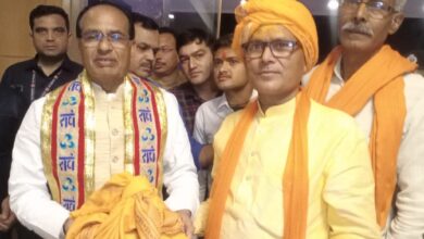 Photo of मध्य प्रदेश के मुख्यमंत्री शिवराज सिंह पहुंचे गोवर्धन