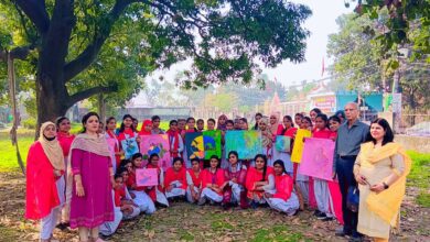 Photo of रामा जैन महाविद्यालय की एनएसएस की छात्राओं ने एनएसएस शिविर का दूसरा दिन पर्यावरण संरक्षण के रूप में मनाया