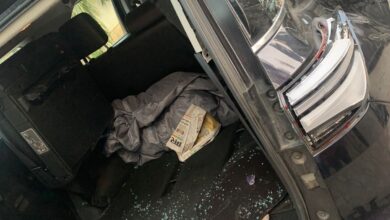 Photo of सांसद हाजी फज़लुर्रहमान के बेटे मोनिस रज़ा की कार नीलगाय से टकराई हादसा टला