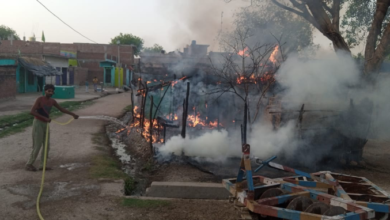 Photo of कानपुर : नशे में युवक ने खुद के घर पर लगाई आग, गृहस्थी का सामान जलकर राख