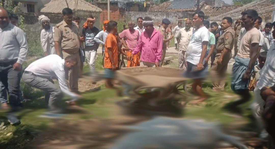 Photo of बहराइच : पालतू गाय की नृशंस हत्या पर मचा हंगामा