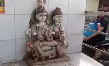 Photo of अराजक तत्वों ने तोड़ी भगवान शिव पार्वती की प्रतिमा