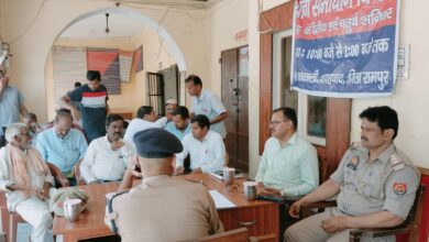 Photo of सीओ की अध्यक्षता में संपन्न हुआ थाना समाधान दिवस