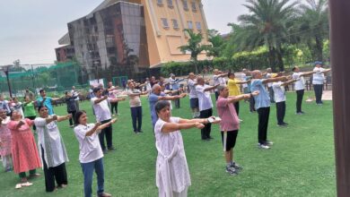 Photo of ऑरेंज काउंटी ने 9वां अंतर्राष्ट्रीय योग दिवस मनाया