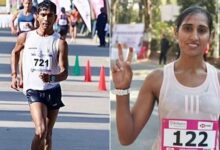 Photo of एशियाई खेल : राम बाबू-मंजू रानी ने 35 किमी रेस वॉक मिश्रित टीम स्पर्धा में जीता कांस्य