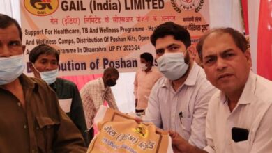 Photo of लखीमपुर : सीएसआर योजना के अंतर्गत 200 टीबी मरीजो को निःशुल्क पोषण किट किया गया वितरित