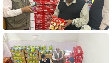 Photo of प्रतिबंधित हलाल मार्क खाद्य सामग्री के विक्रय पर अंकुश लगाने के लिए खाद्य सुरक्षा विभाग ने अनेक स्थान पर छापे मारे